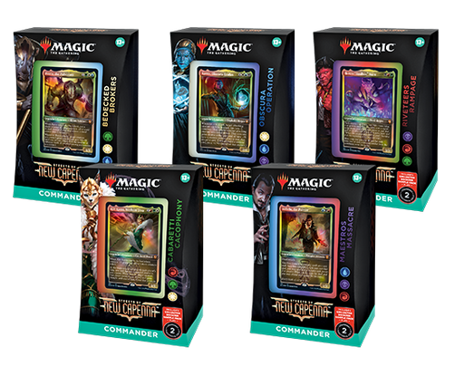 Magic The Gathering Streets Of New Capenna Commander Decks - Pastime Sports & Games
