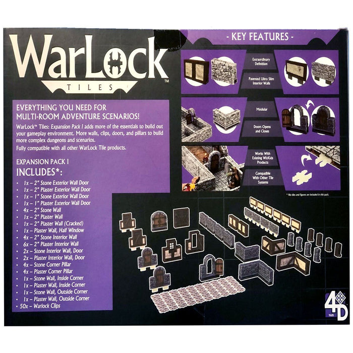 Warlock 4D Tiles Expansion Pack 1 - Pastime Sports & Games