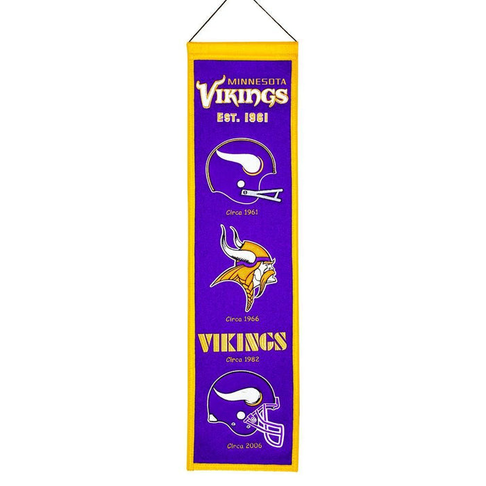 NFL Heritage Banners - Pastime Sports & Games