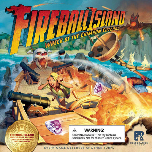 Fireball Island Wreck Of The Crimson Cutlass - Pastime Sports & Games