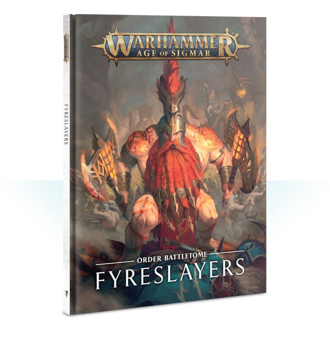 Warhammer Age Of Sigmar Order Battletome Fyreslayers (84-01-60) - Pastime Sports & Games