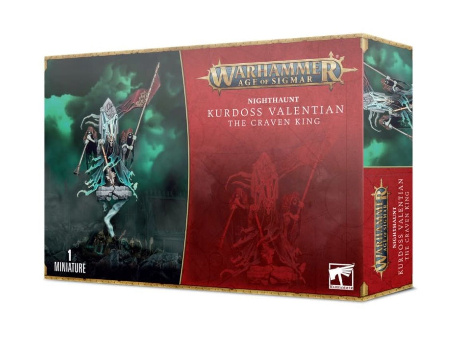 Warhammer Age Of Sigmar Kurdoss Valentian The Craven King (91-24) - Pastime Sports & Games