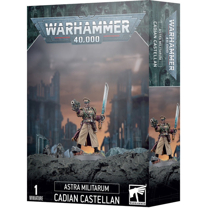 Warhammer 40,000 Astra Militarum Cadian Castellan (47-34) - Pastime Sports & Games