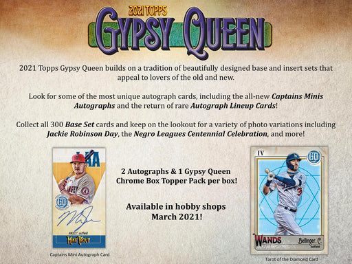 2021 Topps Gypsy Queen Baseball Hobby PRE ORDER - Pastime Sports & Games