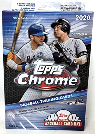 2020 Topps Chrome Baseball Hanger Box - Pastime Sports & Games