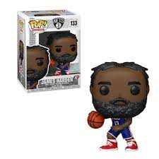 Funko Pop! NBA Basketball Brooklyn Nets James Harden #133 - Pastime Sports & Games