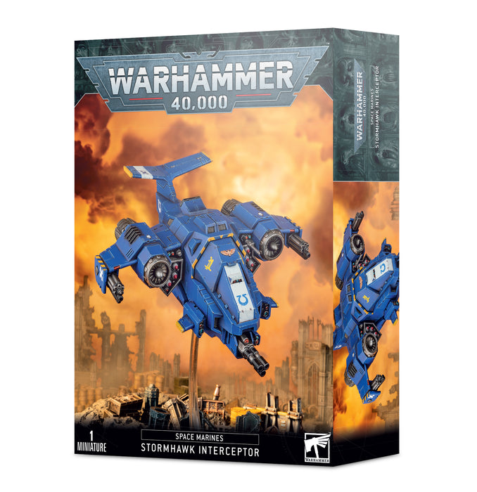 Warhammer 40,000  Adeptus Astartes Space Marine Stormhawk Interceptor (48-42) - Pastime Sports & Games