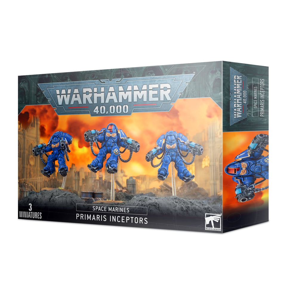 Warhammer 40,000 Space Marines Primaris Inceptors (48-79) - Pastime Sports & Games