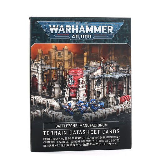 Warhammer 40,000 Battlezone: Manufactorum Terrain Datacard Sheet (40-14) - Pastime Sports & Games