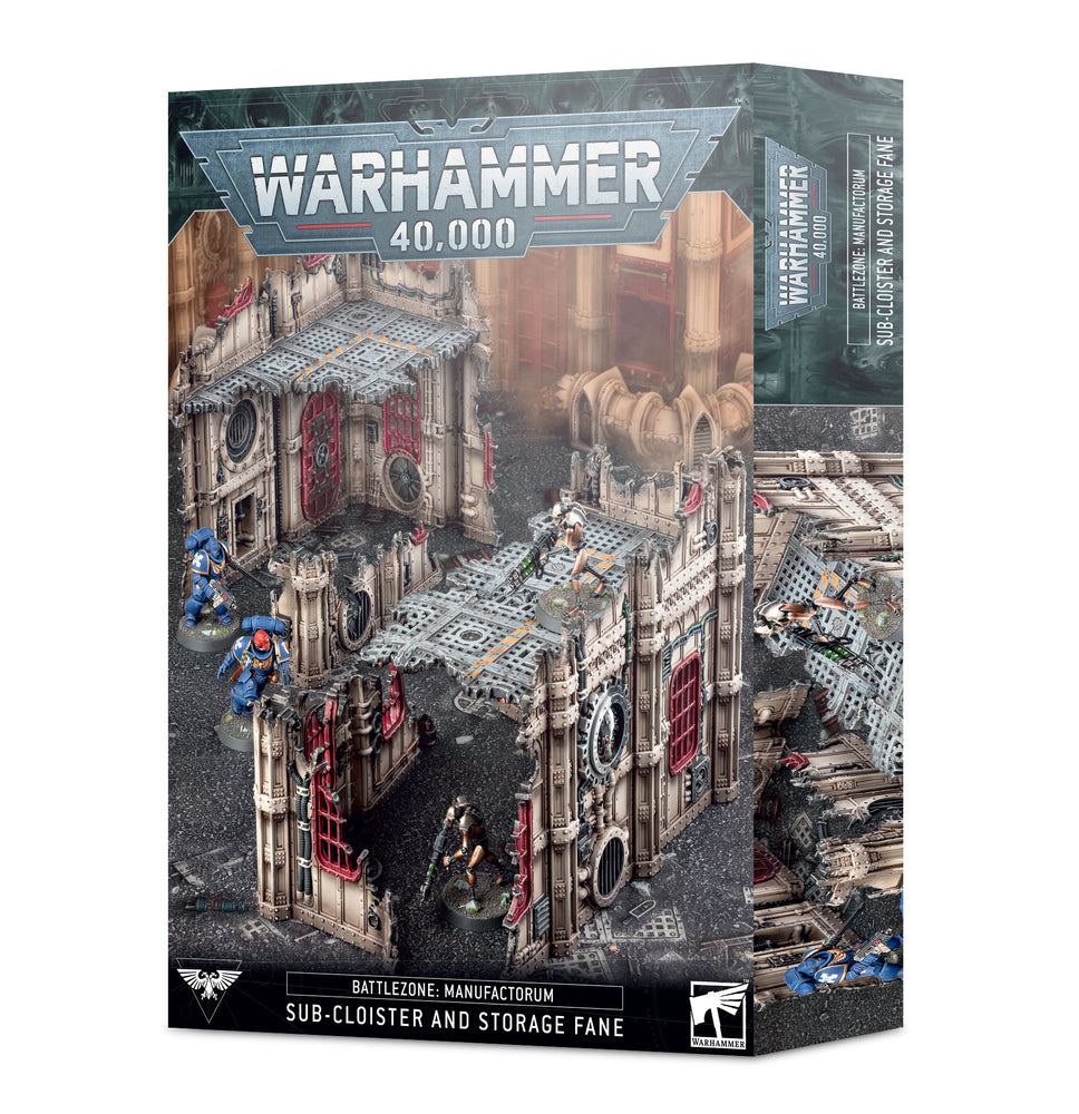 Warhammer 40,000 Battlezone: Manufactorum Sub-Cloister and Storage Fane (64-62) - Pastime Sports & Games