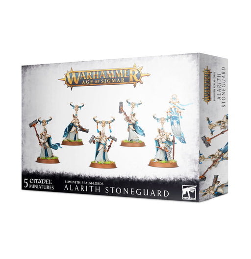Warhammer Age of Sigmar Lumineth Realm-Lords Alarith Stoneguard (87-54) - Pastime Sports & Games