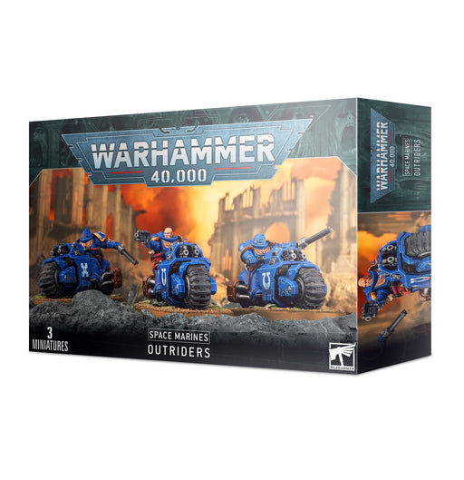 Warhammer 40,000 Space Marines Outriders (48-41) - Pastime Sports & Games