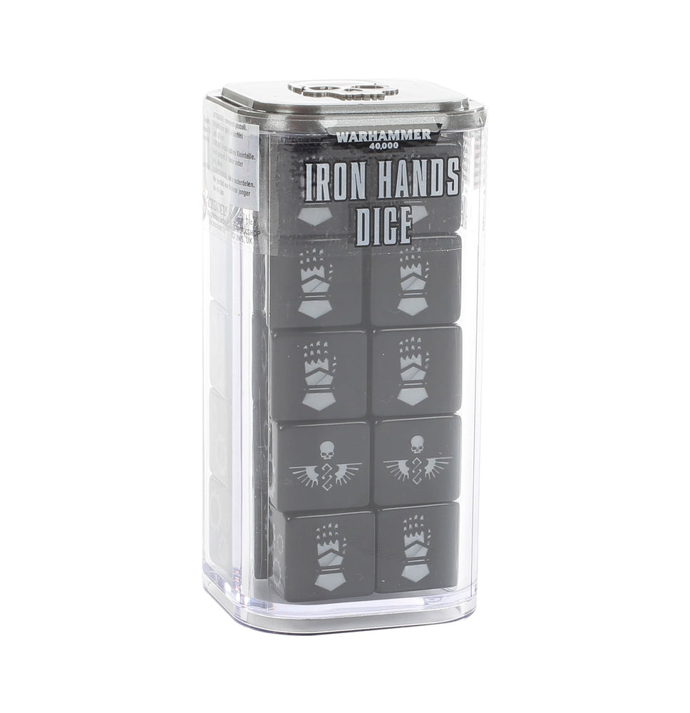 Warhammer 40,000 Iron Hands Dice (86-85) - Pastime Sports & Games