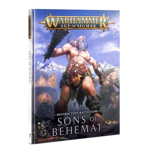 Warhammer Age of Sigmar Battletome Sons of Behemat (93-01) - Pastime Sports & Games