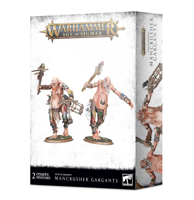 Warhammer Age of Sigmar Sons of Behemat Mancrusher Gargants  (93-03) - Pastime Sports & Games