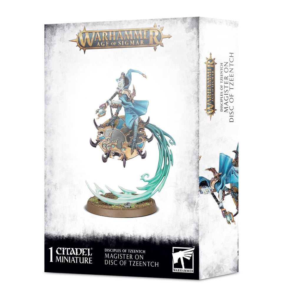 Warhammer Age of Sigmar Disciples of Tzeentch Magister on Disc of Tzeentch (97-39) - Pastime Sports & Games