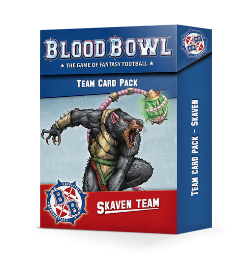 Blood Bowl Skaven Team Card Pack (200-41) - Pastime Sports & Games