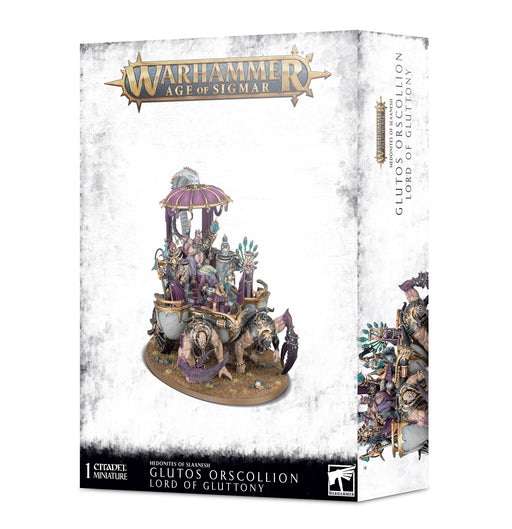 Warhammer Age of Sigmar Hedonites of Slaanesh Glutos Orscollion Lord Of Gluttony (83-82) - Pastime Sports & Games