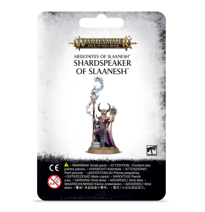 Warhammer Age of Sigmar Hedonites of Slaanesh Shardspeaker of Slaanesh (83-88) - Pastime Sports & Games