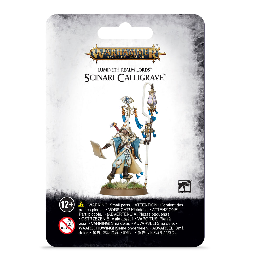 Warhammer Age of Sigmar Lumineth Realm-Lords Scinari Calligrave (87-13) - Pastime Sports & Games