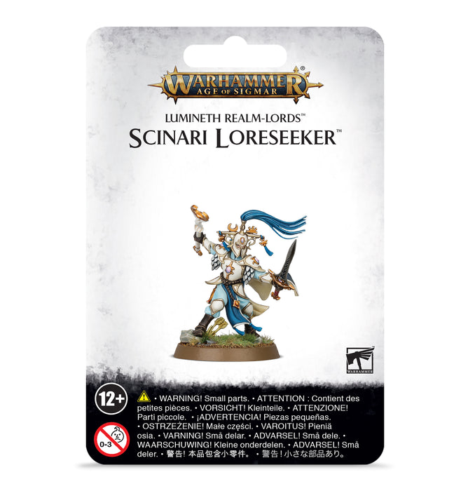 Warhammer Age of Sigmar Lumineth Realm-Lords Scinari Loreseeker (87-12) - Pastime Sports & Games