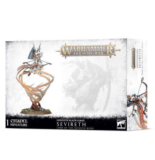 Warhammer Age of Sigmar Lumineth Realm-Lords Sevireth Lord of the Seventh Wind (87-22) - Pastime Sports & Games
