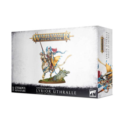 Warhammer Age of Sigmar Lumineth Realm-Lords Lyrior Uthralle Warder Of Ymetrica (87-20) - Pastime Sports & Games