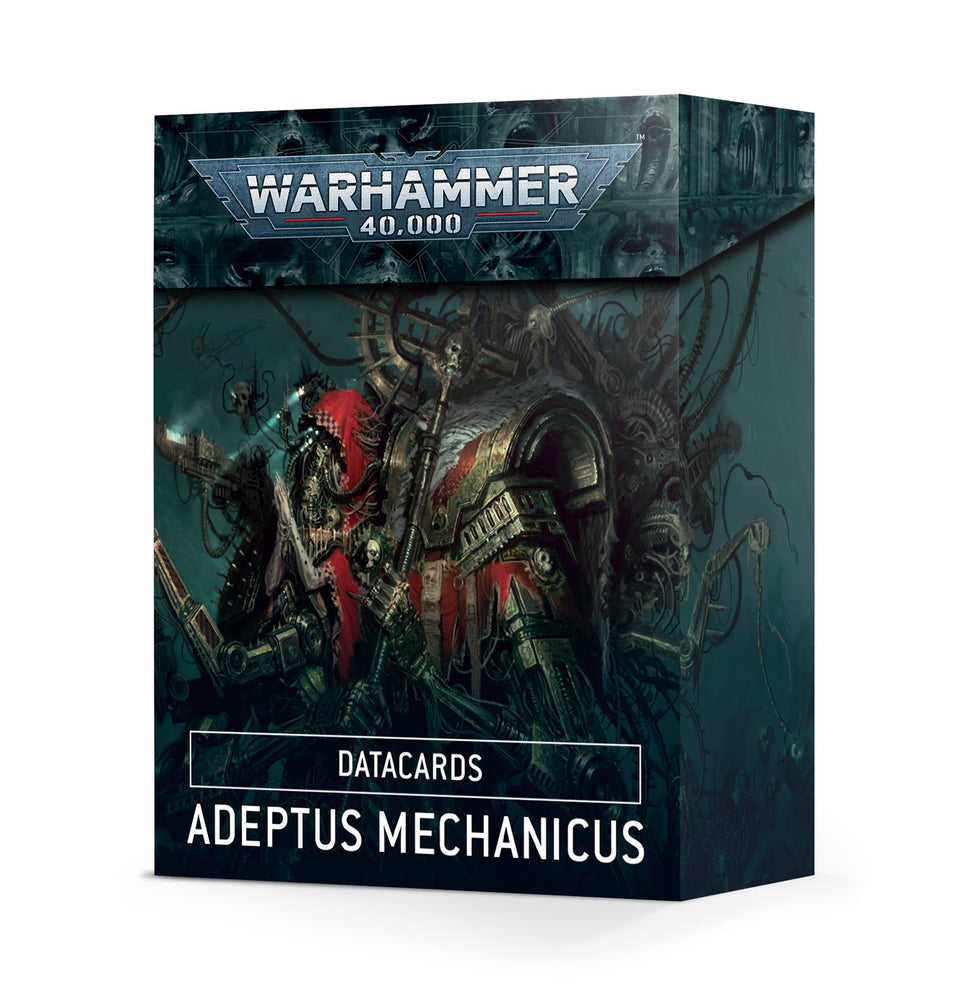 Warhammer 40,000 Adeptus Mechanicus Datacards (59-02) - Pastime Sports & Games