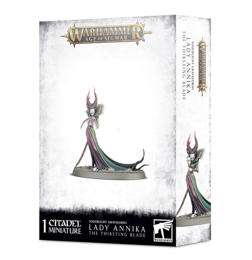 Warhammer Age of Sigmar Soulblight Gravelords Lady Annika The Thirsting Blade (91-51) - Pastime Sports & Games