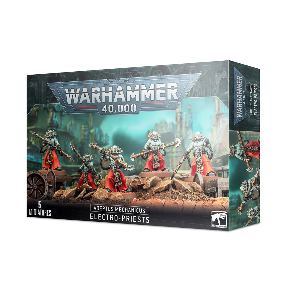 Warhammer 40,000 Adeptus Mechanicus Electro-Priests (59-15) - Pastime Sports & Games