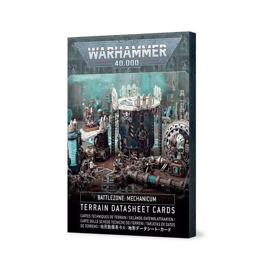 Warhammer 40,000 Battlezone: Mechanicum Terrain Datasheet Cards (40-19) - Pastime Sports & Games