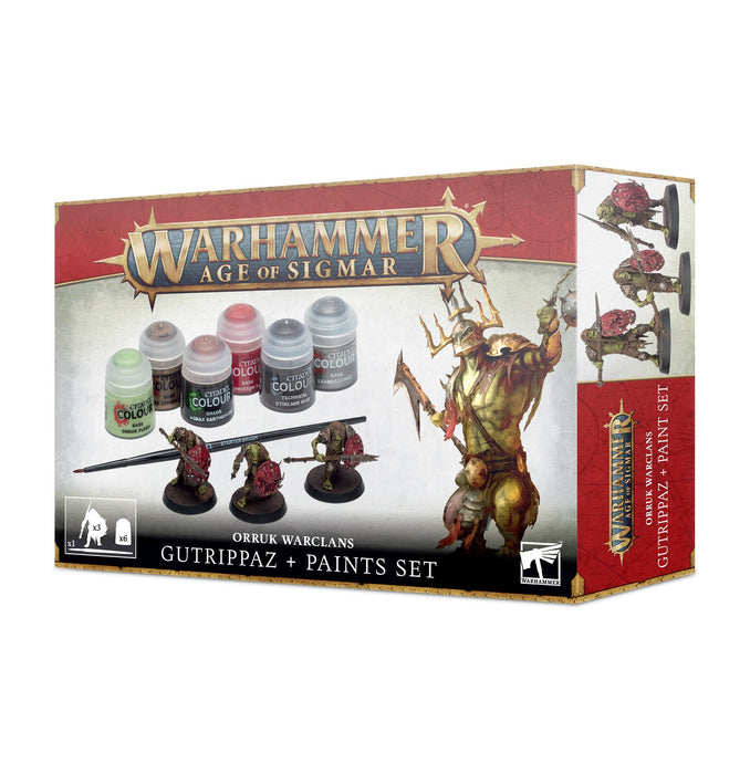 Warhammer Age of Sigmar Gutrippaz + Paint Set (60-09) - Pastime Sports & Games