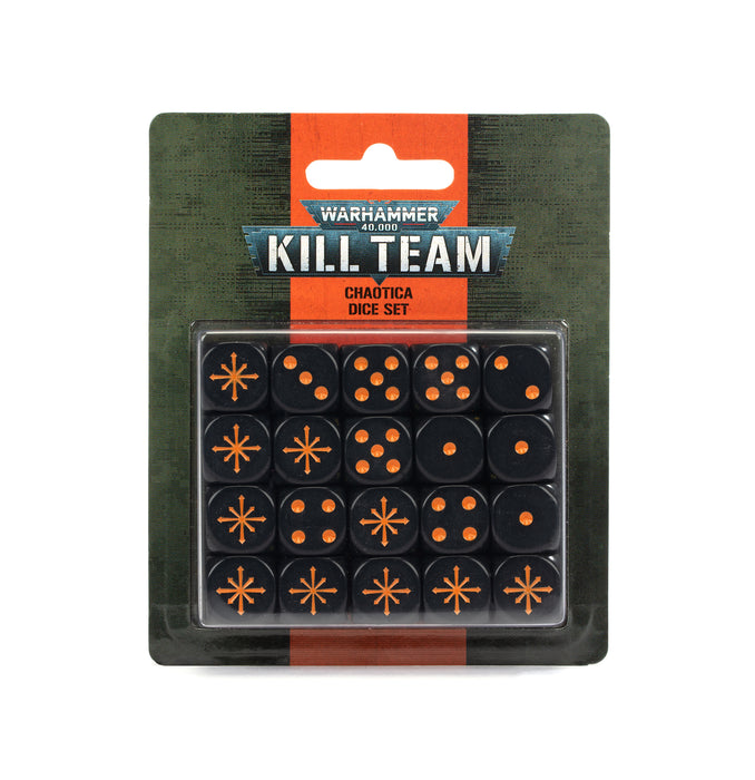 Warhammer 40,000 Kill Team Chaotica Dice Set (102-81) - Pastime Sports & Games