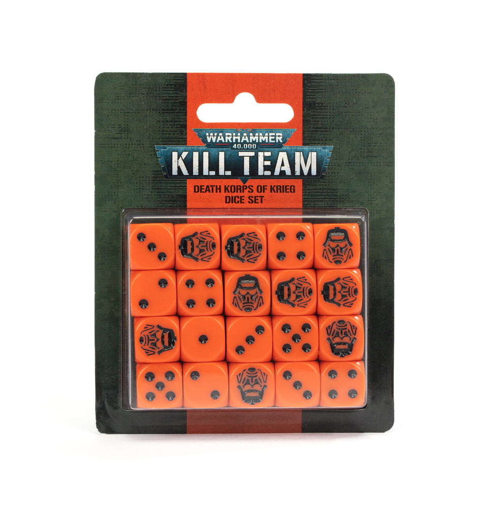 Warhammer 40,000 Kill Team Death Korps of Krieg Dice Set (102-83) - Pastime Sports & Games