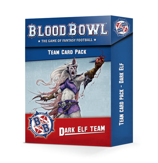 Blood Bowl Dark Elf Team Card Pack (200-44) - Pastime Sports & Games