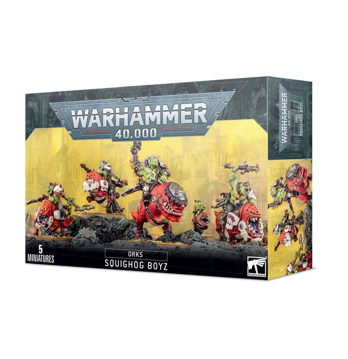 Warhammer 40,000 Orks Squighog Boyz (50-54) - Pastime Sports & Games