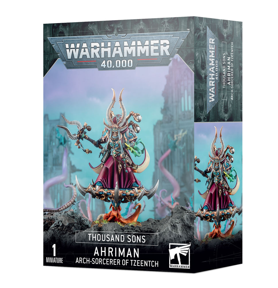 Warhammer 40,000 Thousand Sons Ahriman Arch-Sorcerer Of Tzeentch (43-38) - Pastime Sports & Games