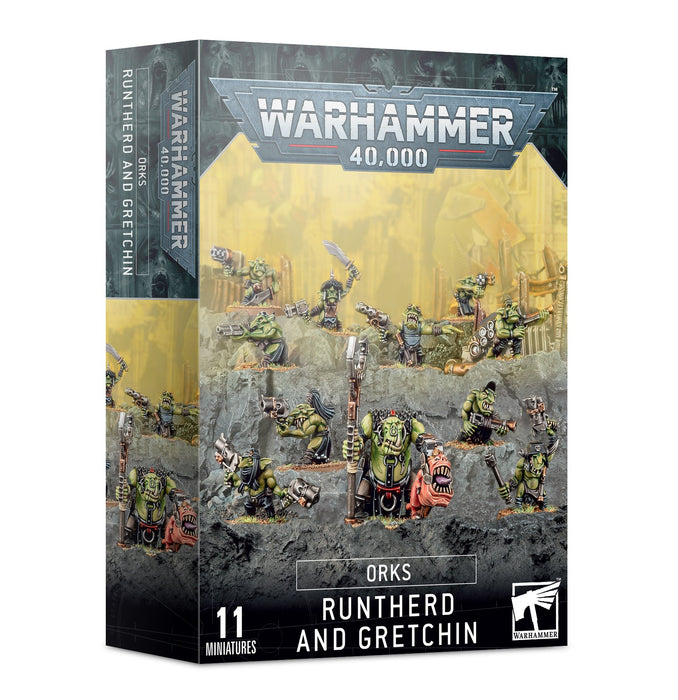 Warhammer 40,000 Orks Runtherd & Gretchin (50-16) - Pastime Sports & Games