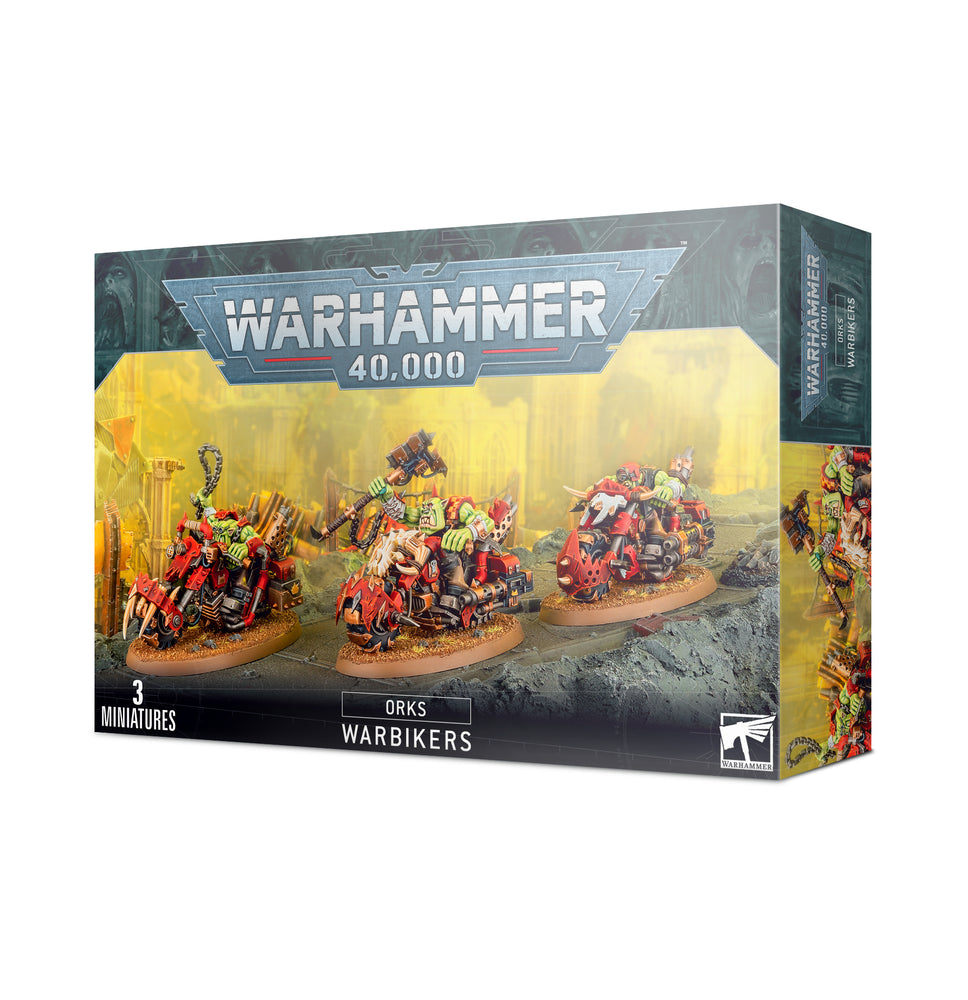 Warhammer 40,000 Orks Warbikers (50-07) - Pastime Sports & Games