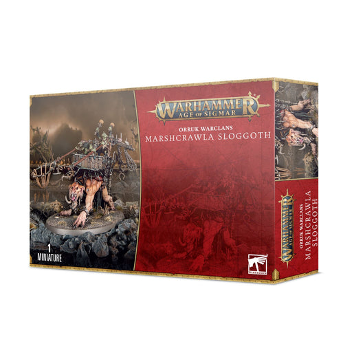 Warhammer Age of Sigmar Orruk Warclans Marshcrawla Sloggoth (89-66) - Pastime Sports & Games
