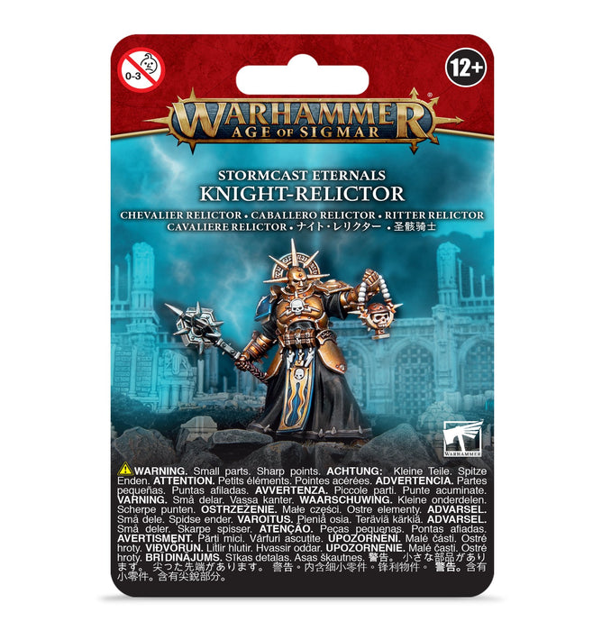 Warhammer Age Of Sigmar Stormcast Eternals Knight-Relictor (96-56) - Pastime Sports & Games