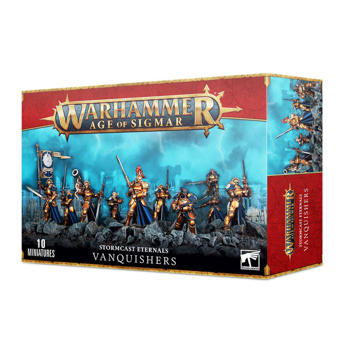 Warhammer Age Of Sigmar Stormcast Eternals Vanquishers (96-51) - Pastime Sports & Games