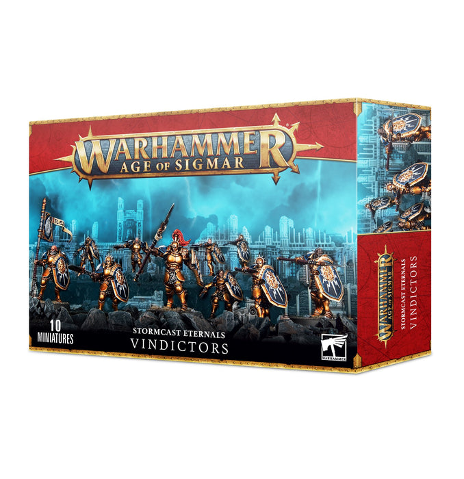 Warhammer Age Of Sigmar Stormcast Vindictors (96-57) - Pastime Sports & Games