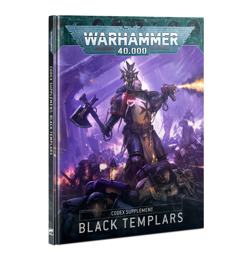 Warhammer 40,000 Codex Supplement Black Templars (55-01) - Pastime Sports & Games