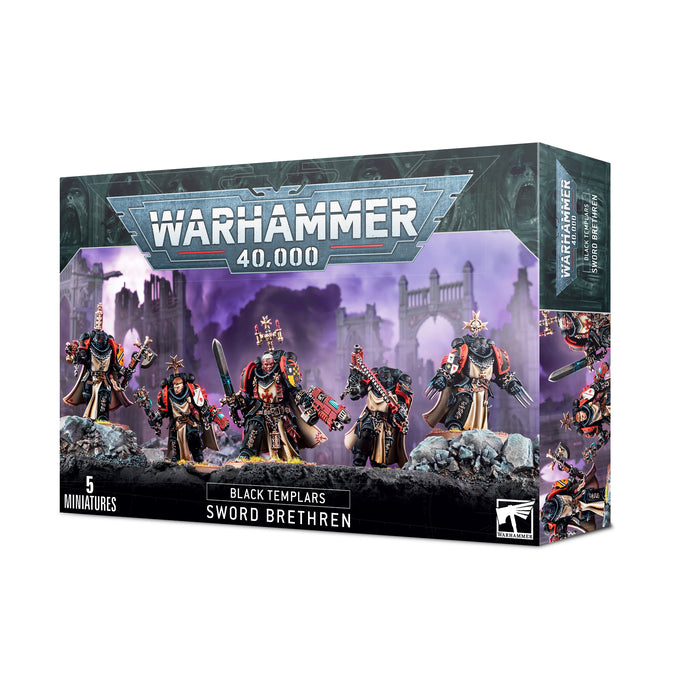 Warhammer 40,000 Black Templars Sword Brethren (55-43) - Pastime Sports & Games