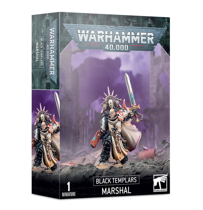 Warhammer 40,000 Black Templars Marshal (55-48) - Pastime Sports & Games