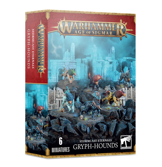 Warhammer Age Of Sigmar Stormcast Eternals Gryph-Hounds (96-31) - Pastime Sports & Games