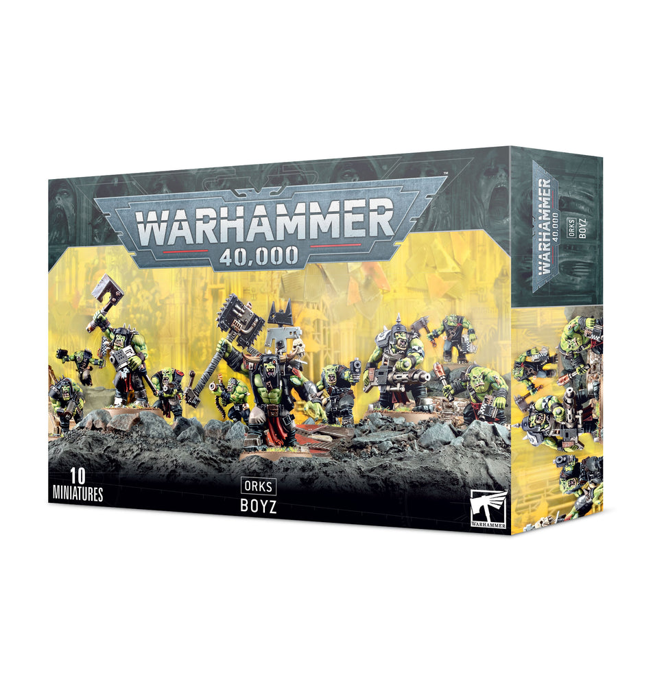 Warhammer 40,000 Orks Boyz (50-57) - Pastime Sports & Games