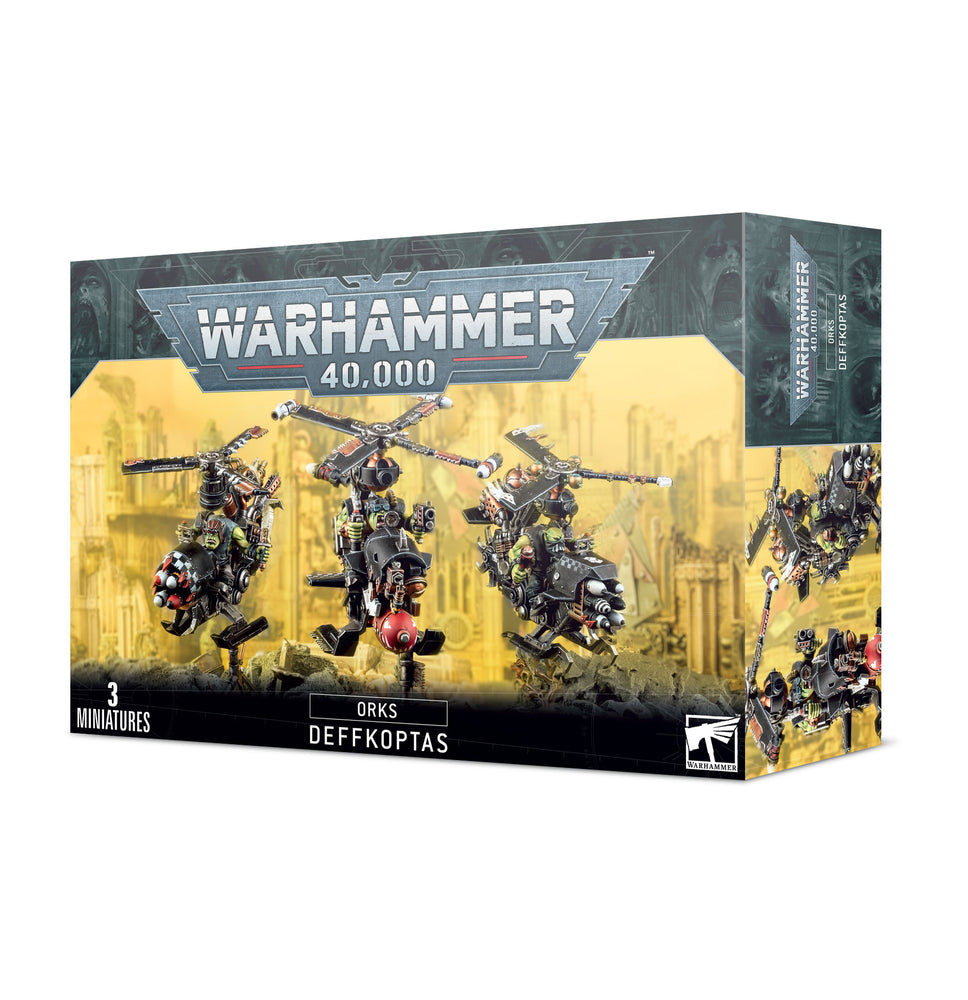 Warhammer 40,000 Orks Deffkoptas (50-58) - Pastime Sports & Games
