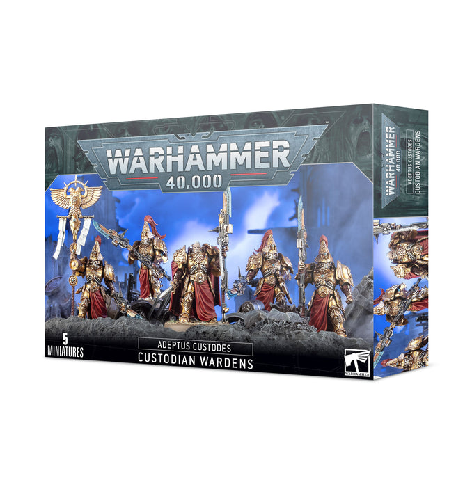 Warhammer 40,000 Adeptus Custodes Custodian Wardens (01-11) - Pastime Sports & Games